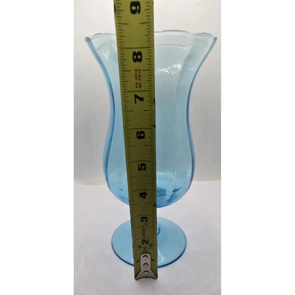 Murano blue stemmed